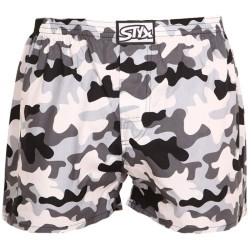 Trenýrky Styx Biggie Classic Grey