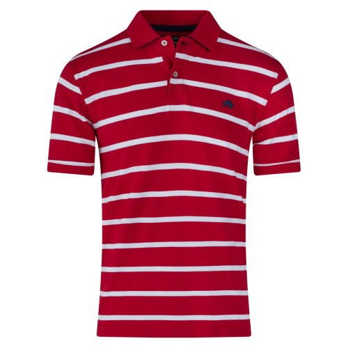 Polo Triko Raging Bull Pique Stripes