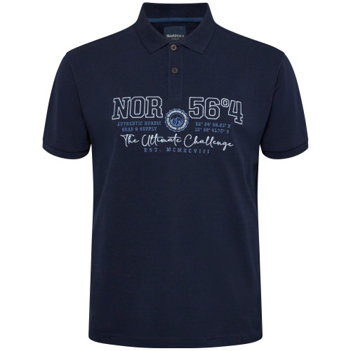 detail Polo Triko North 56°4 Ultimate