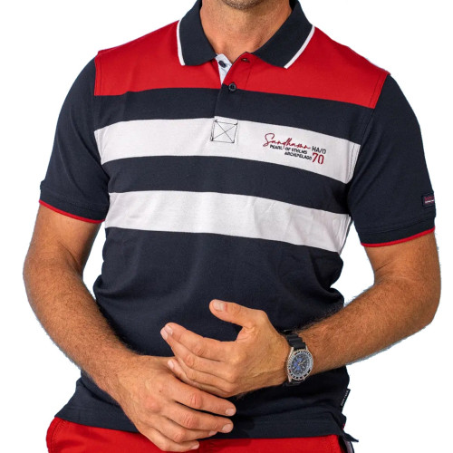 detail Polo Triko Hajo Sandhamn