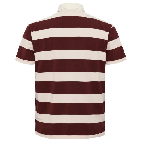 detail Polo Triko North Rugby Striped