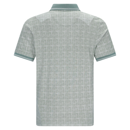 detail Polo Triko Hajo Light Checks