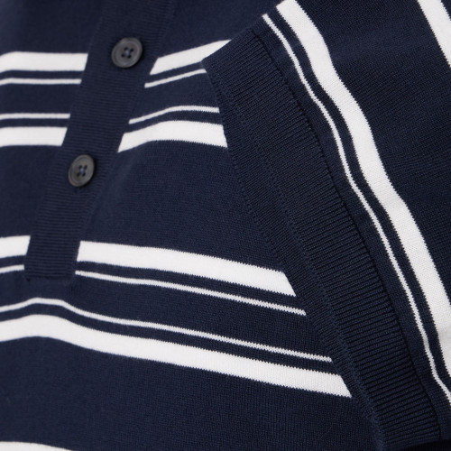 detail Polo Triko Casamoda Flatknit