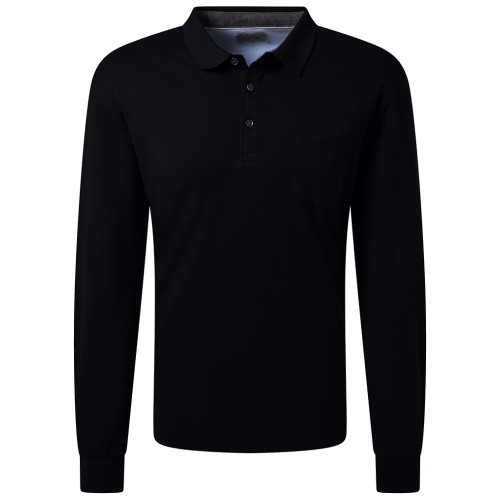 detail Polo Triko Pierre Cardin Jersey LS