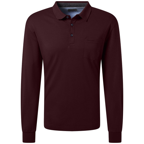 detail Polo Triko Pierre Cardin Jersey LS
