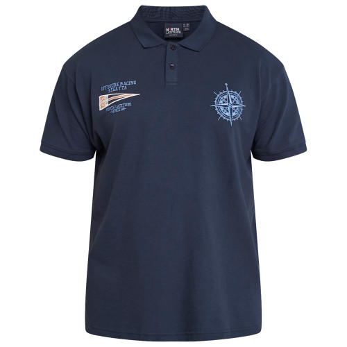detail Polo Triko North Regatta