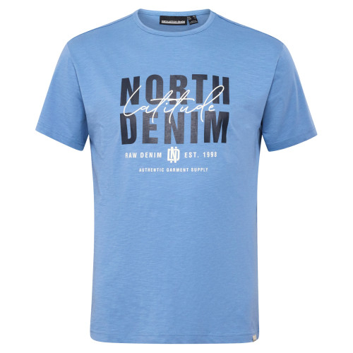 detail Triko North Raw Denim