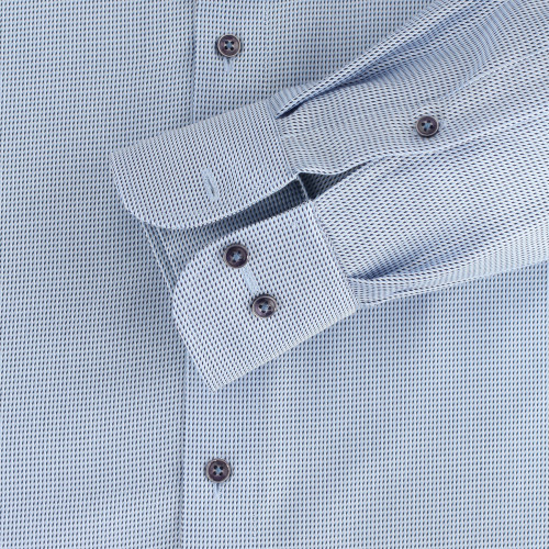 detail Košile Casamoda Premium Blue