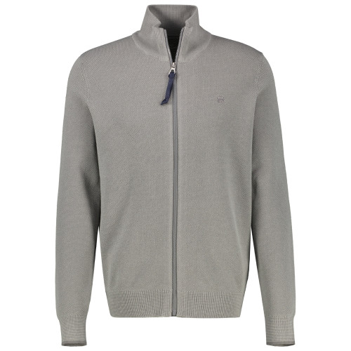 detail Svetr LERROS Grey Cardigan