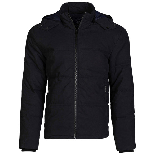 detail Bunda Raging Bull Hooded Puffer