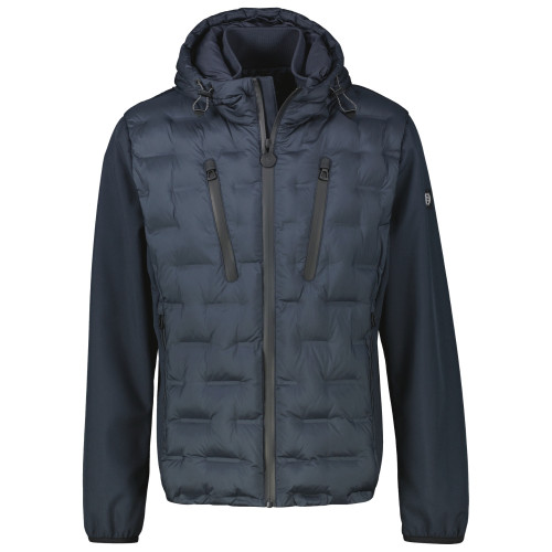 detail Bunda LERROS Knitted Collar