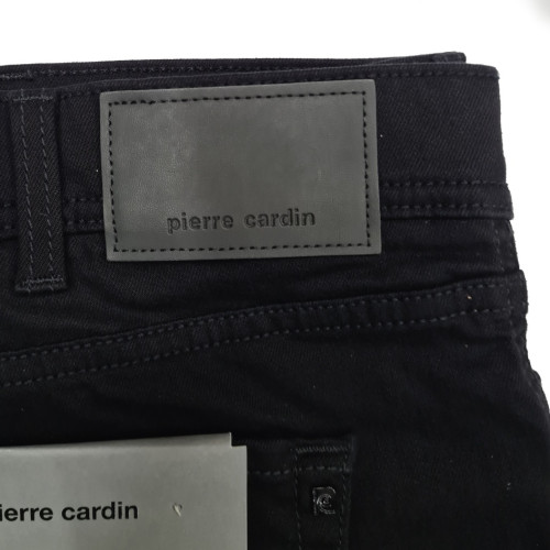 detail Džíny Pierre Cardin Black Raw