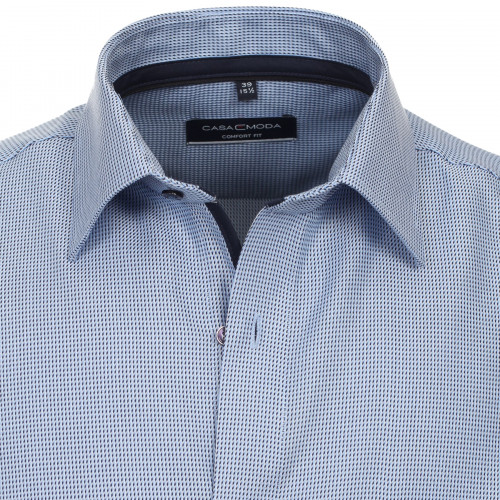detail Košile Casamoda Premium Blue
